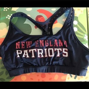 PINK New England Patriots Sports Bra